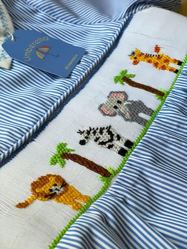 سلة ولادي حيوانات الغابة