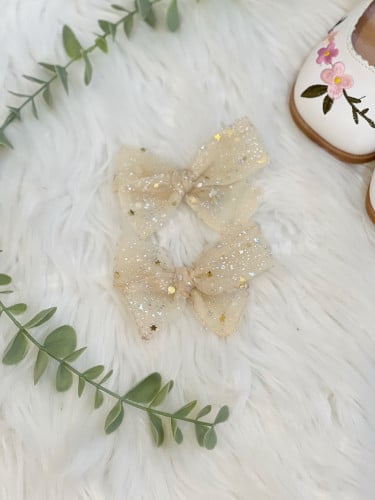 طقم فيونكات - ذهبي