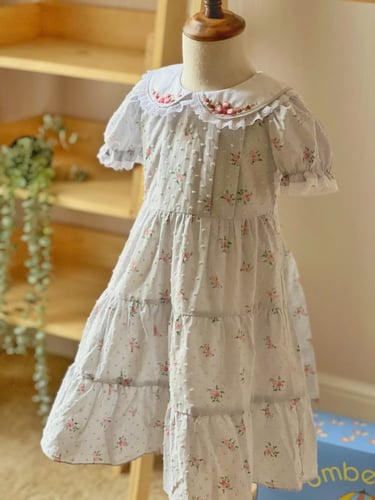 فستان فلورا Flora - سماوي