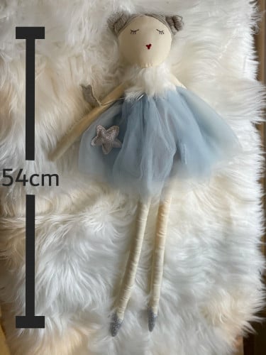 دمية عروسة امبريلا زرقاء