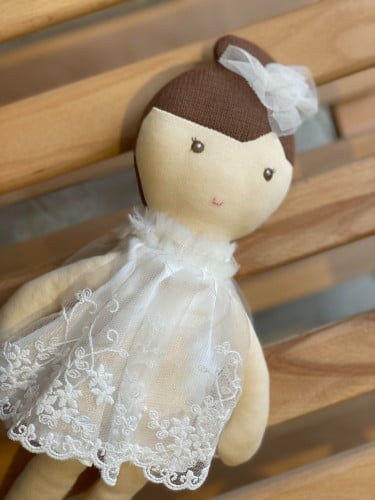 دمية امبريلا بيضاء للاطفال