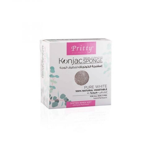 إسفنجة الكونجاك لتنظيف الوجه لجميع أنواع البشرة