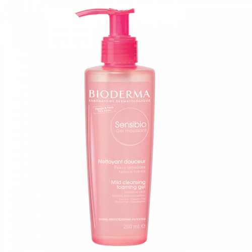 بيوديرما جل غسول رغوي للبشرة الحساسة 200 مل