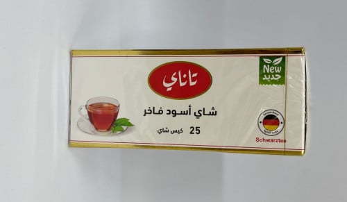 شاي تاناي اسود 25كيس