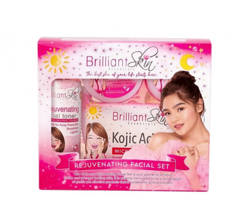 مجموعة العناية بالوجه بريليانت سكين لتجديد البشرة