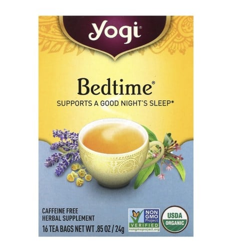 يوجي تي شاي وقت النوم خالٍ من الكافيين 16كيس