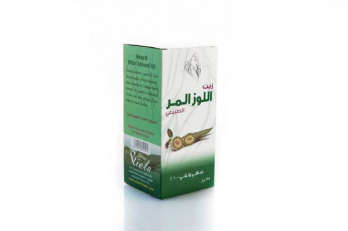 زهرة فيولا زيت اللوز المر الطبيعي لشعر والجسم 125م...