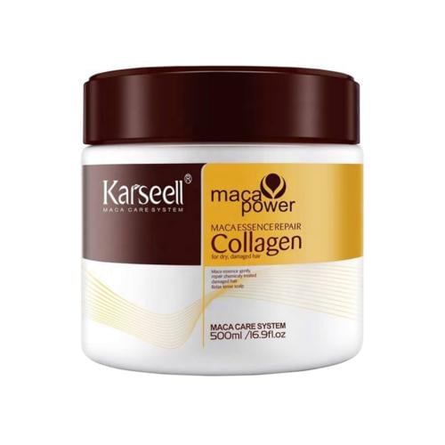 قناع الشعر بالكولاجين والماكا ايسينس للشعر الجاف و...