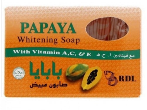 صابون اشراق بابايا فيتامينات أ ،ب،ه ازالة الأوساخ...