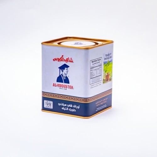 شاي الكبوس سيلاني أوراق طويل التيله علبة حديد 250غ...