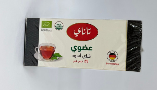 شاي تاناي عضوي اسود 25كيس