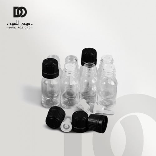 نقاطة زجاجية 10 ملي غطا أسود