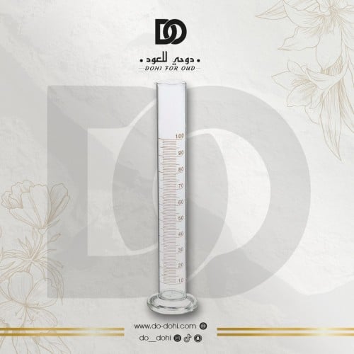 معيار100 ملي مدرج بشفة