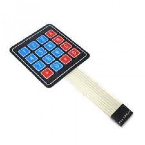 16 Keys Matrix Keypad 4x4 Membrane Keyboard Module...