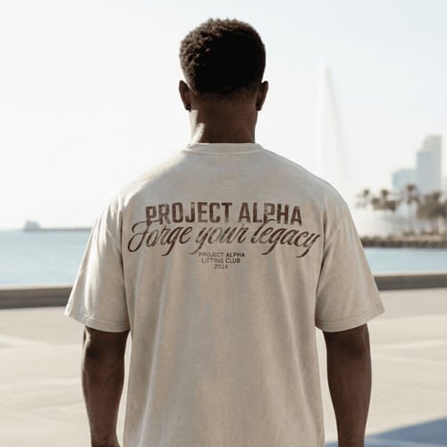 تيشيرت أوفرسايز بيج lifting club X Legacy