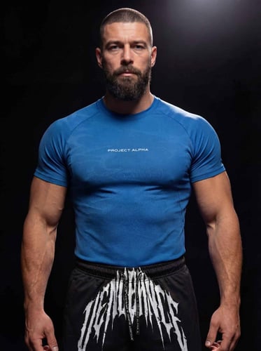 كومبريشن ازرق