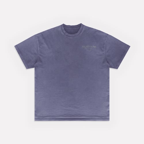 تيشيرت أوفرسايز بنفسجي دخاني lifting club X Legacy