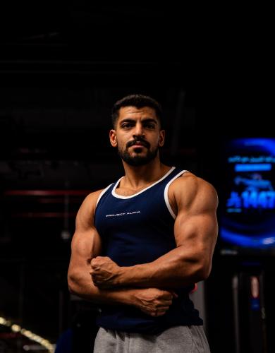 تانك توب كحلي