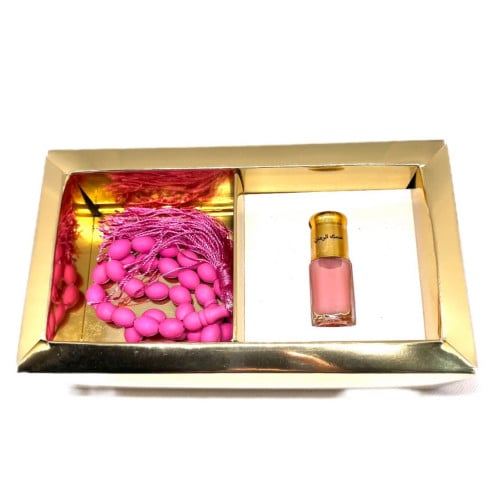 سبحه الورد الطايفي و دهن مسك الرمان