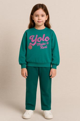 طقم بناتي ربيعي