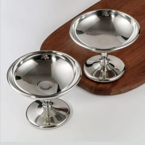 صحن تقديم استيل