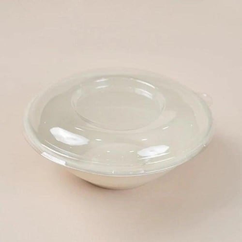 علب دائرية مصنوعة من قصب السكر الحجم:32 أونص التعب...