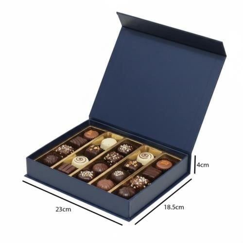 علب شوكولاتة فاخره مقسمه
