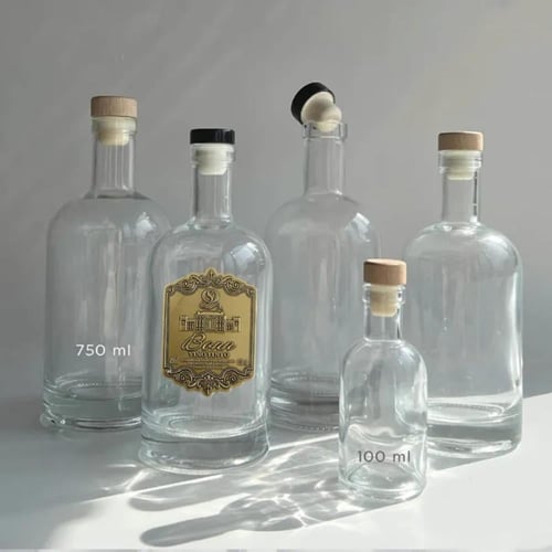 قوارير قهوه زجاج 200 مل كافيهات