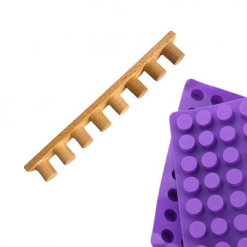 مكبس حلويات خشب