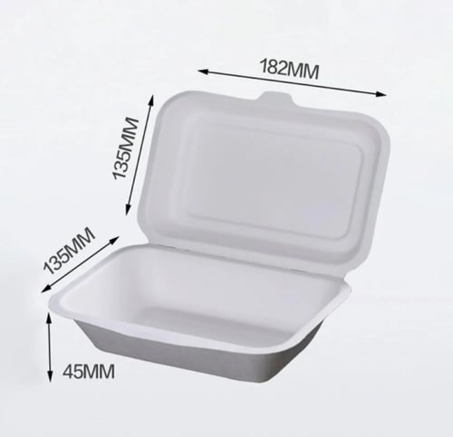 علب وجبات قصب السكر