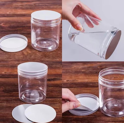 برطمانات اكريلك بالكرتون