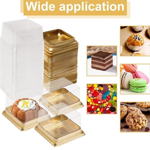 علب بلاستيك مربعه جمله