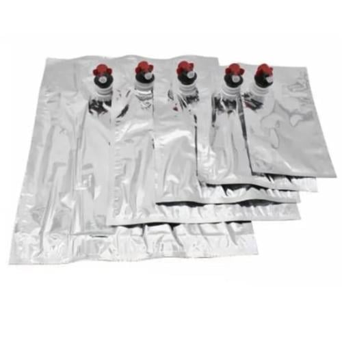 اكياس جك حراري الالمنيوم غطاء اسود بالكرتون