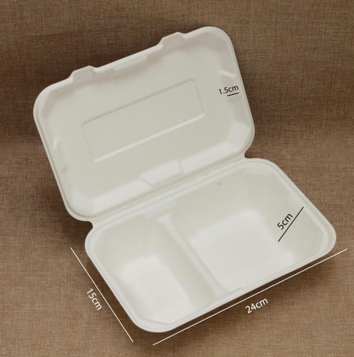 علب وجبات قصب السكر