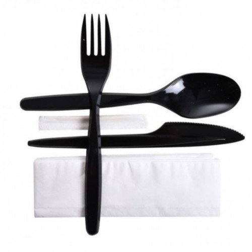 طقم ملاعق بلاستيك (10 طقم)