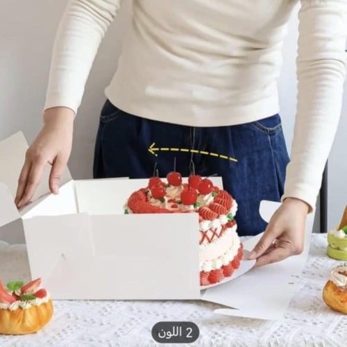 علب كيك ارتفاع 12 سم