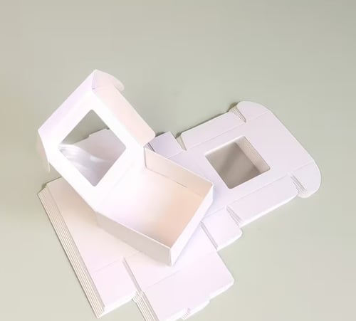 علب توزيعات ساده بشفاف مقاس صغير