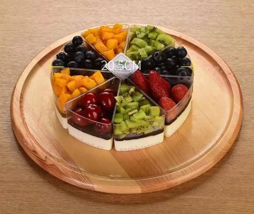 علب اكريلك مثلث