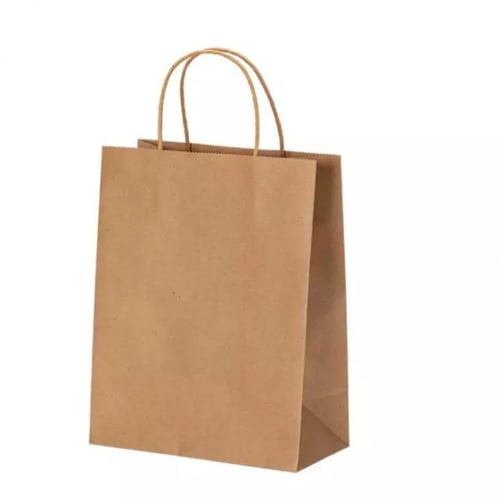 أكياس ورقيه بحبل مبروم