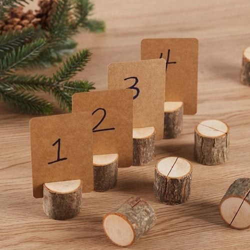 كارت مستطيل ساده بني