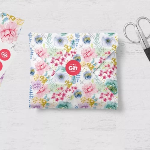 ورق التيشو مزخرف