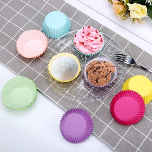 ورق كب كيك ملون