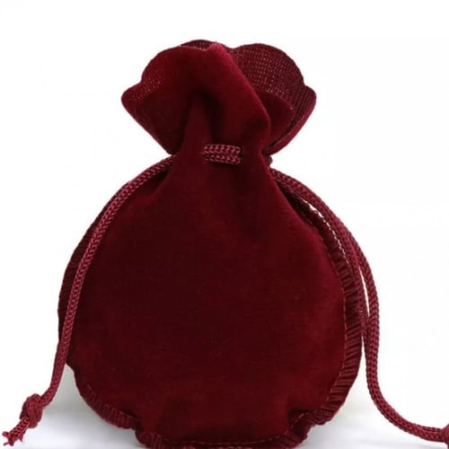 اكياس قماش قطيفه دائري