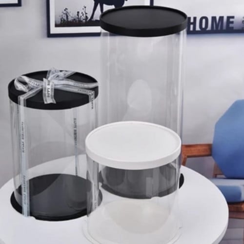 علب كيك دائريه