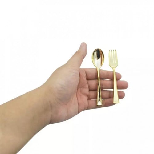 ملاعق ذهبيه صغيره