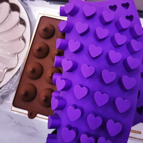 قالب سيلكون قلوب