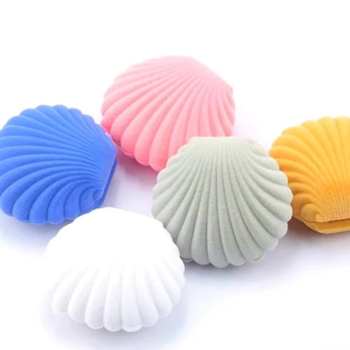 علب شكل صدف للاكسسوارات والتوزيعات