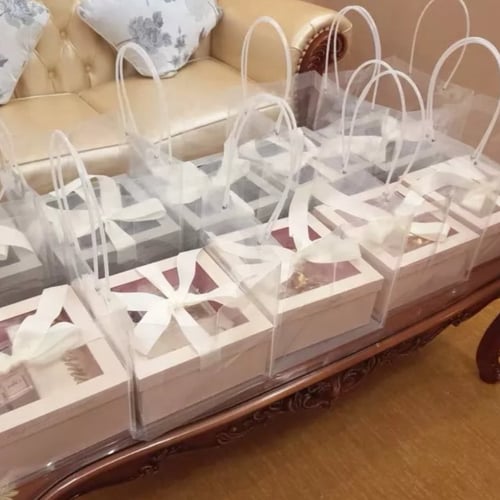 اكياس شفافه عريضه