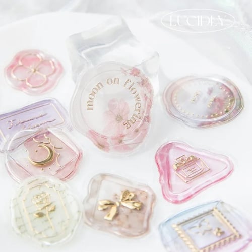 استيكر ختم شمعي بورد مجفف