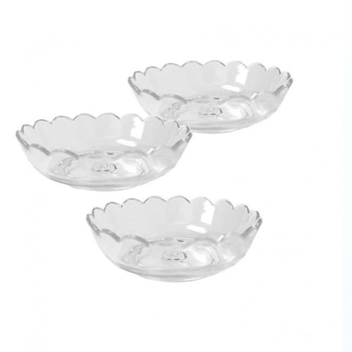 صحون صغيره اكريلك دائريه